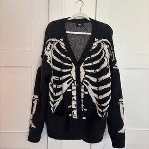 Skeleton Knit Cardigan